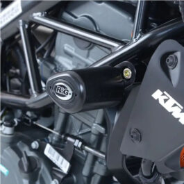 R&G Crash Protectors - Aero Style for KTM 125 Duke ('11-'23)/390 Duke ('13-'23) Black