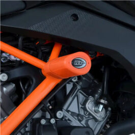 R&G Crash Protectors – Aero Style For KTM 125 Duke (’11-’23)/390 Duke (’13-’23) Orange